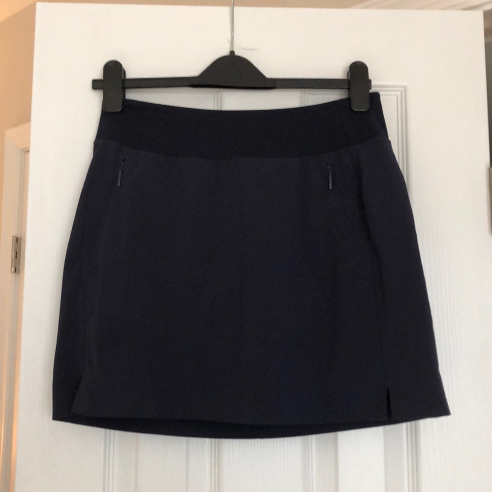 Athleta Navy Blue Tennis Skirt